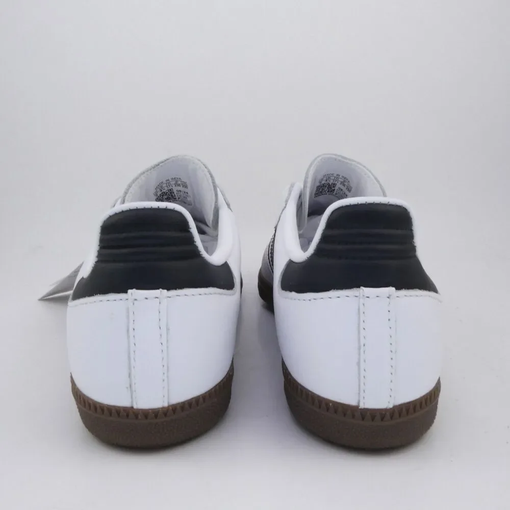 adidas Originals Women's US 6 Samba OG Trainers Youth 5 White/Black Men's US 5 - Picture 6 of 9